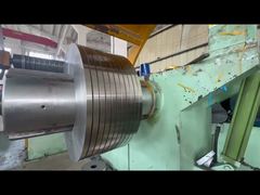 band van roestvrij staal in rollen, koudgewalst, verwerking, snijden