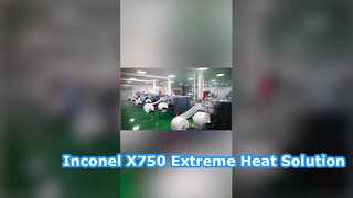 Inconel X750-legering met hoge sterkte voor extreme temperaturen