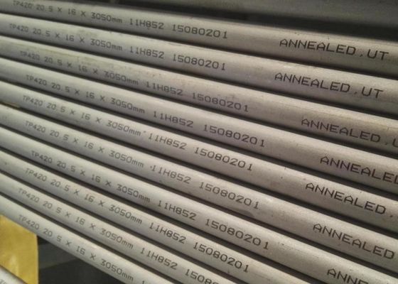 Roestvrij staalbuis/Pijp ASTM A268 TP430 TP405 TP410S TP410 TP420 TP431 TP446