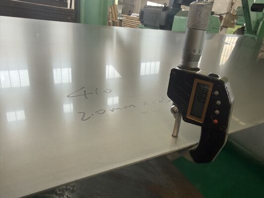 JIS SUS410 Roestvrijstalen Platen 410 Roestvrijstalen Platen