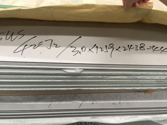 Martensitic Hardenable het Roestvrije staalbladen en Platen van JIS SUS420J2